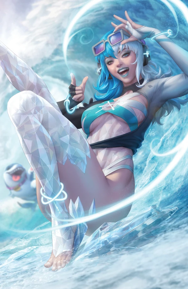 Marvel Swimsuit Special: Brand New Beach Day: Artgerm Virgin Variant #1 - Cover 4